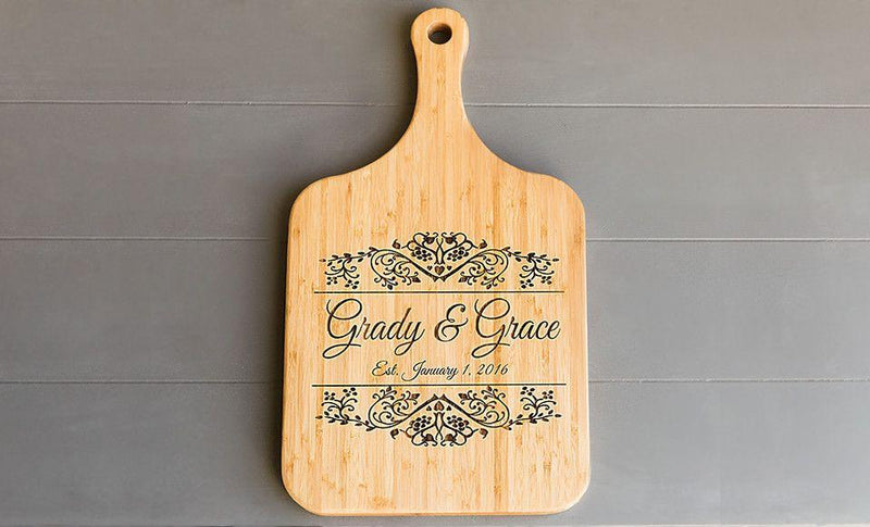 First Colony Mortgage Personalized Large Handled Serving Boards