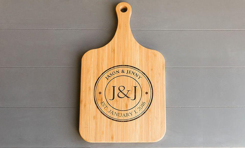 First Colony Mortgage Personalized Large Handled Serving Boards