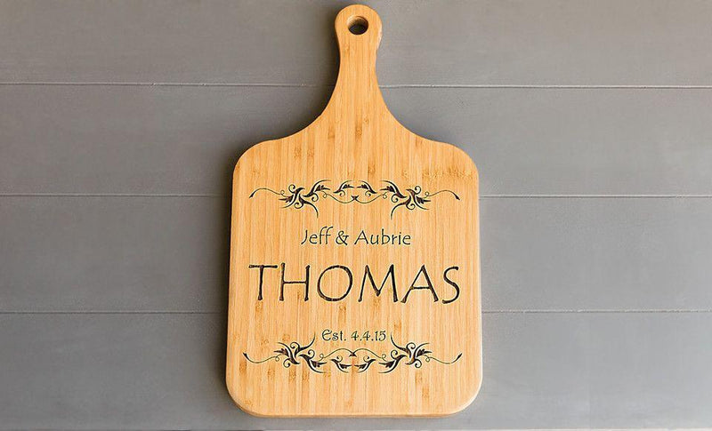 Delaware Fairway - Personalized Large Handled Serving Boards