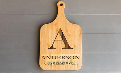 First Colony Mortgage Personalized Large Handled Serving Boards