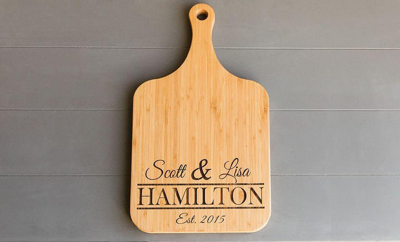 First Colony Mortgage Personalized Large Handled Serving Boards