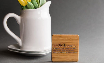 South Pacific - Custom Bamboo Coasters - Set of 4