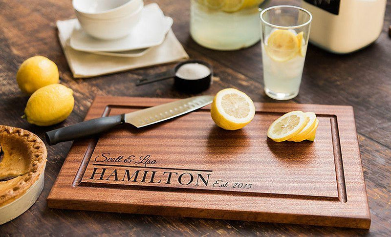 South Pacific - Personalized Beautiful 11x17 Mahogany Boards