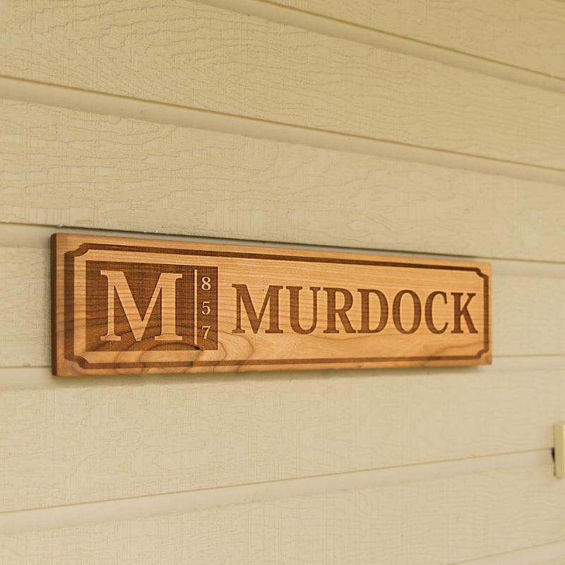 Perfectly Personalized House Signs (5X20)