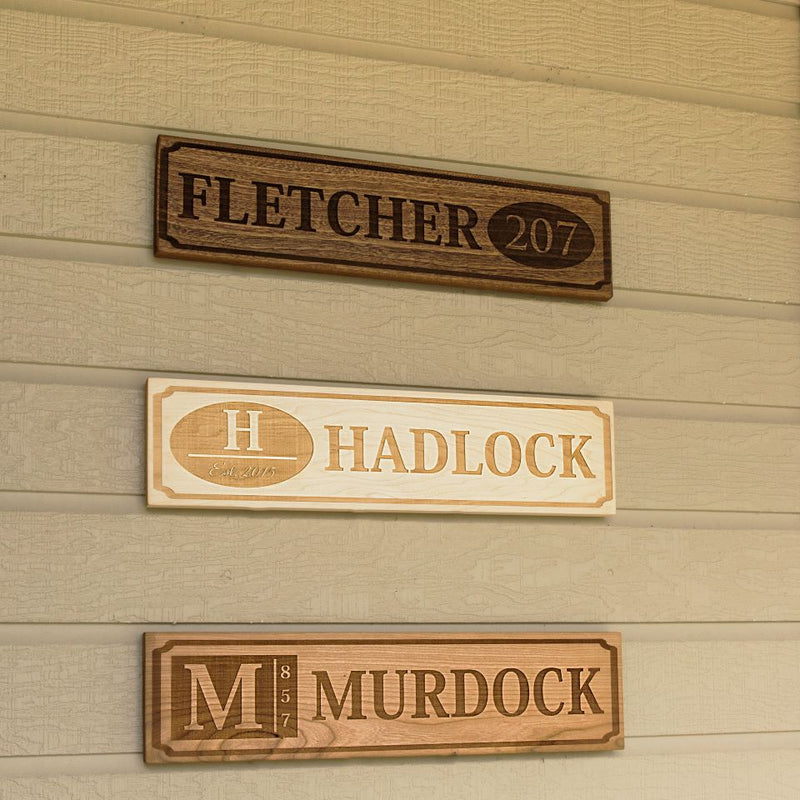 Perfectly Personalized House Signs (5X20)