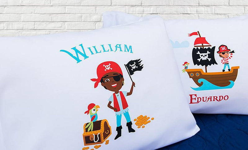 Corporate | Personalized Pirate Pillowcases