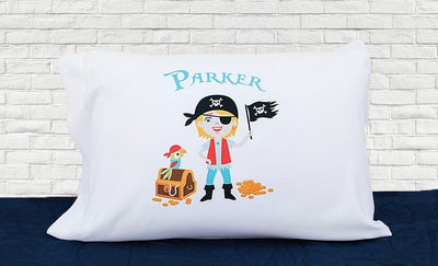 Corporate | Personalized Pirate Pillowcases