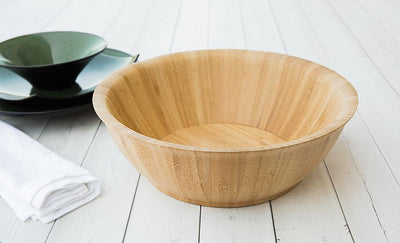 Citywide Home Loans Salad Hands with Wooden Bowl