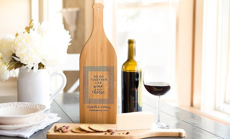Academy Mortgage Wine Bottle Shaped Cutting Boards - Free Ship