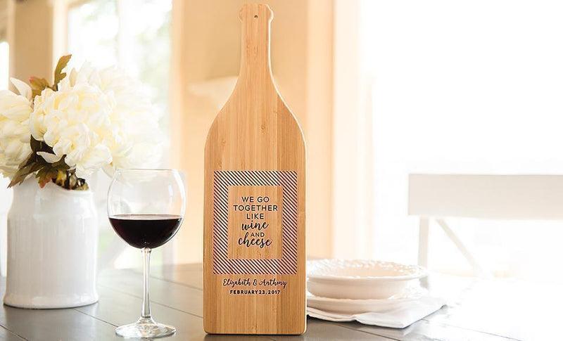 CrossCountry Mortgage - Wine Bottle Shaped Cutting Boards