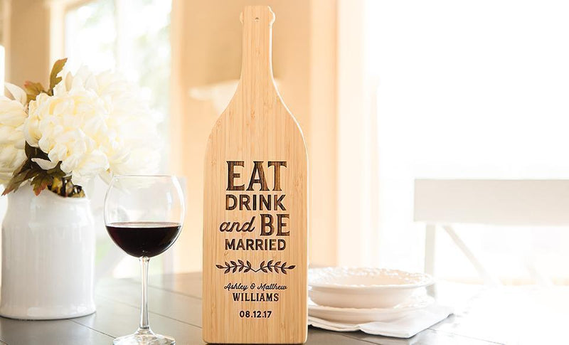 CrossCountry Mortgage - Wine Bottle Shaped Cutting Boards