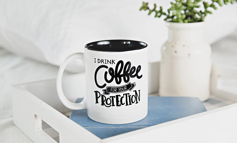 Love My Caffeine Coffee Mugs (Without Personalization)