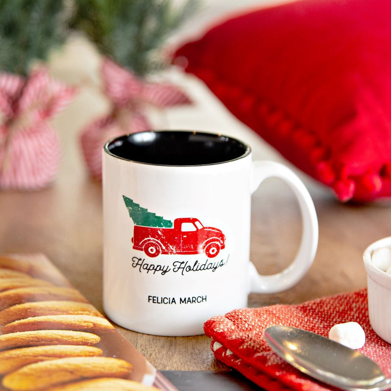 Personalized Holiday Mugs