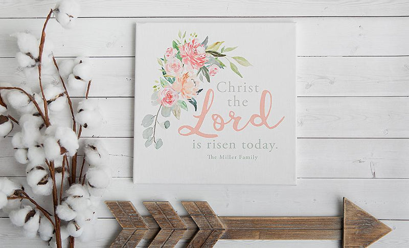 Personalized Easter Square Canvases (12x12)