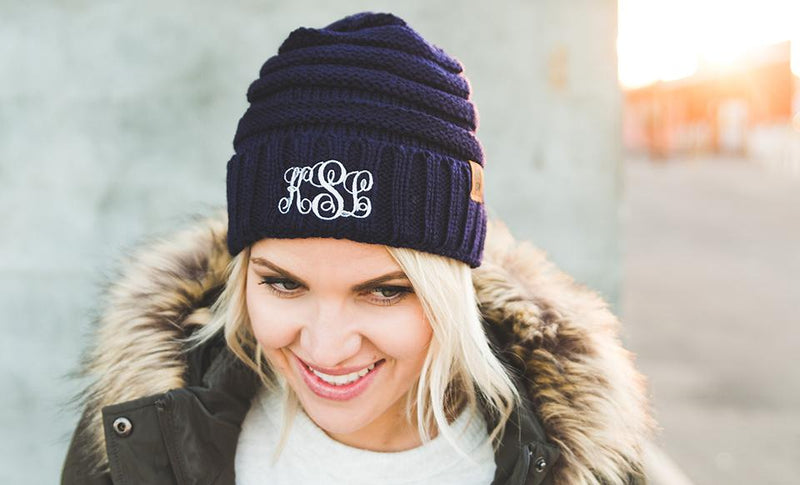 Adult Personalized Beanie Hats
