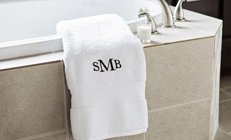 Personalized Luxury Bath Towels
