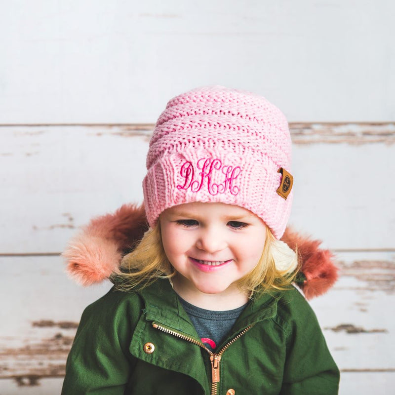 Kids Personalized Beanie Hats