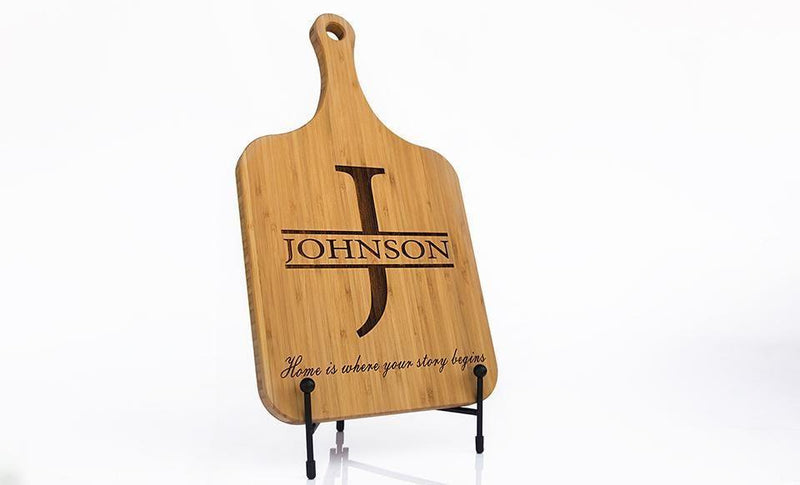 First Colony Mortgage Personalized Large Handled Serving Boards