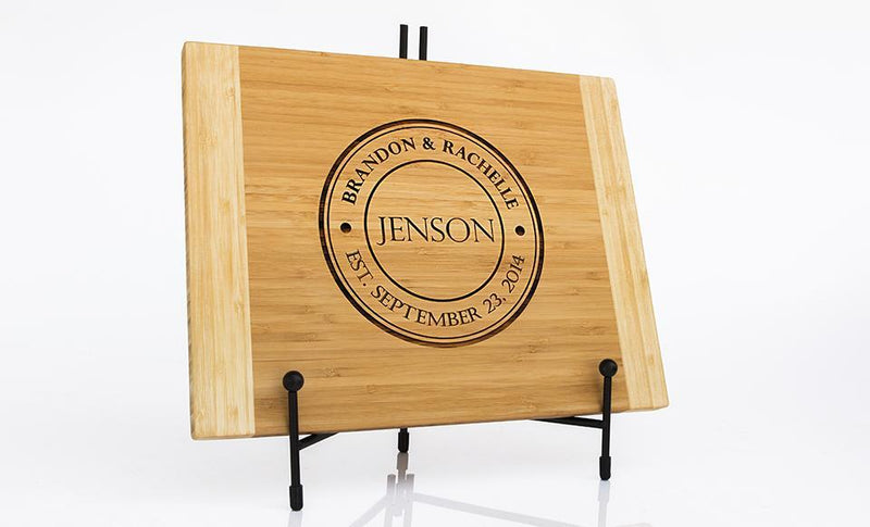 Academy Mortgage Personalized Cutting Board 11x14 Bamboo- FREE SHIP