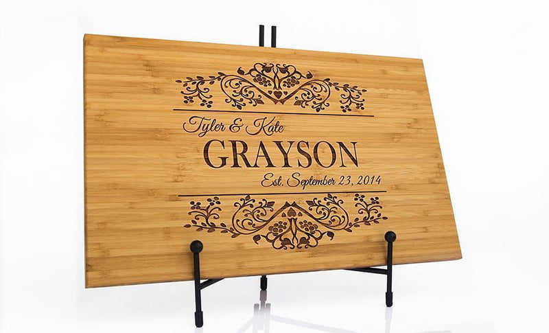 Pivot  - Personalized 11x17 Bamboo Boards