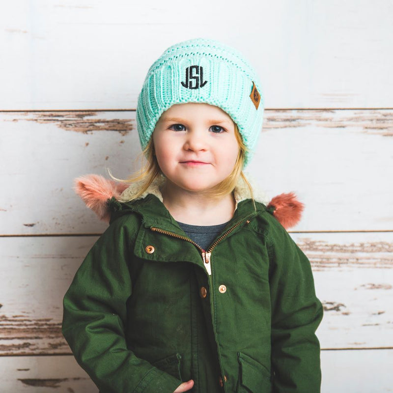 Kids Personalized Beanie Hats