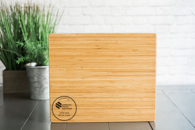 American Pacific Mortgage - 11x13 Bamboo Cutting Board