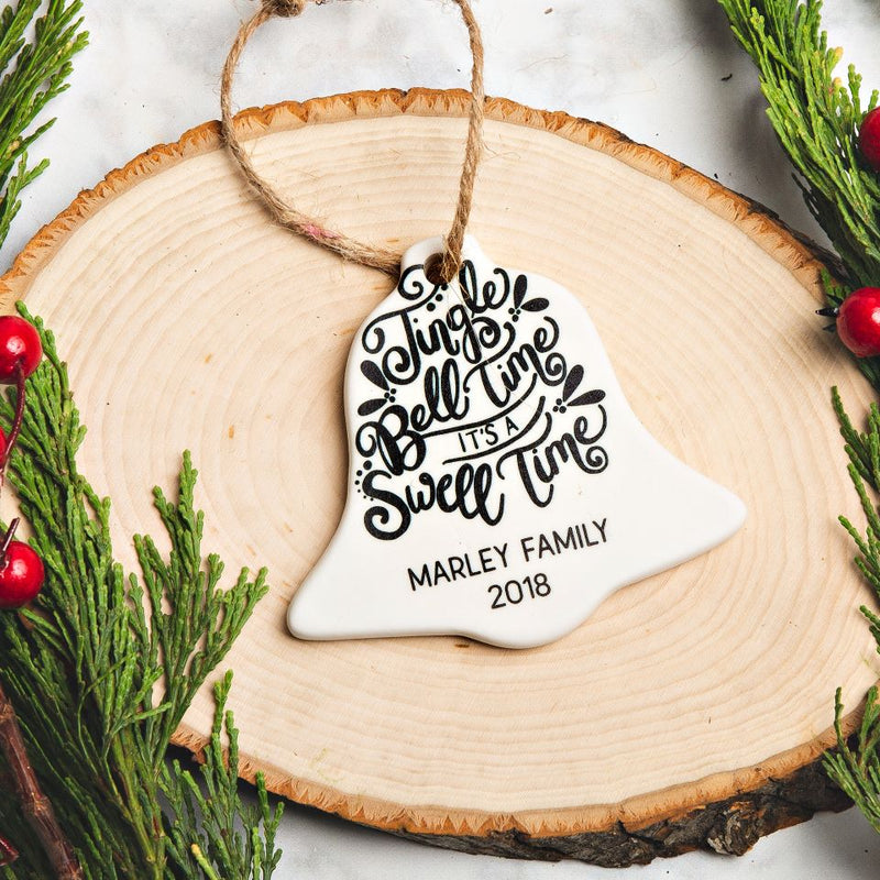 Personalized Porcelain Christmas Ornaments