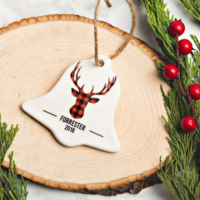 Personalized Porcelain Christmas Ornaments