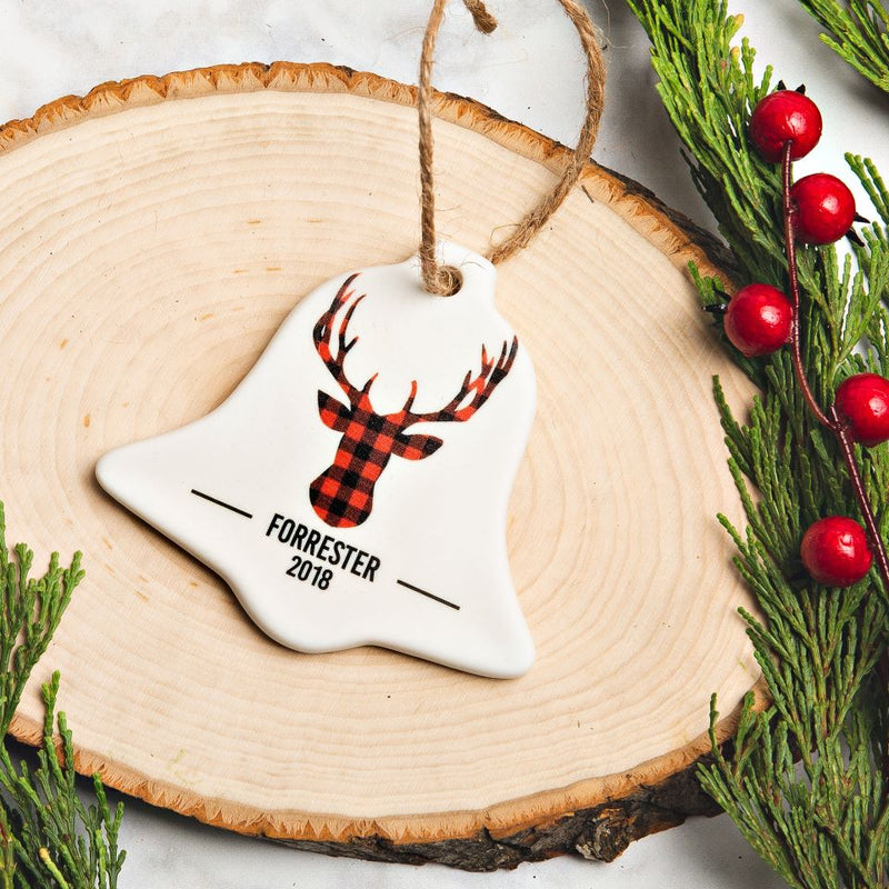 Personalized Porcelain Christmas Ornaments