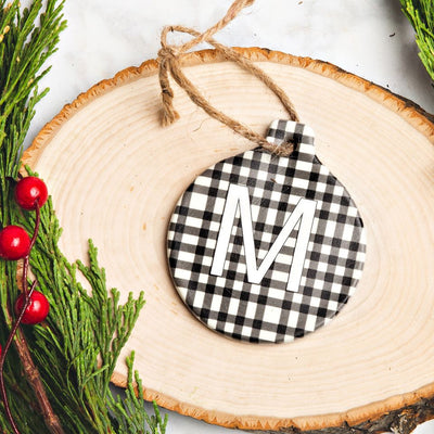 Personalized Porcelain Christmas Ornaments