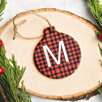 Personalized Porcelain Christmas Ornaments