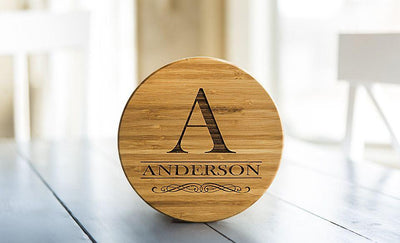 Personalized Solid Bamboo Trivets - 1 Trivet