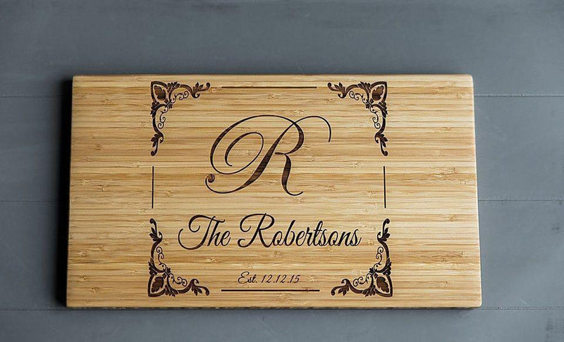 First Colony Mortgage Personalized Beautiful 11x17 Bamboo Boards