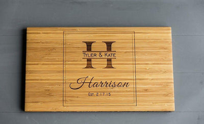 Triple Branded Flagship, Academy Mortgage and Select Title Personalized Beautiful Large Bamboo Boards
