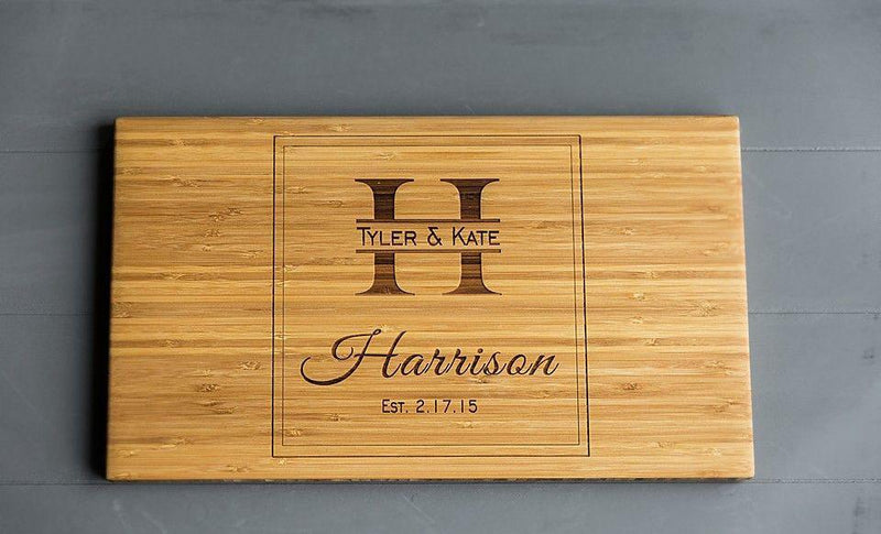 First Colony Mortgage Personalized Beautiful 11x17 Bamboo Boards