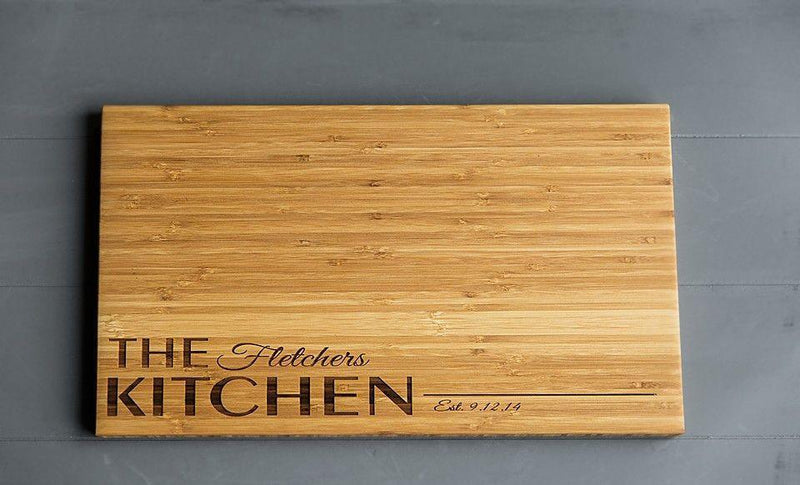 First Colony Mortgage Personalized Beautiful 11x17 Bamboo Boards