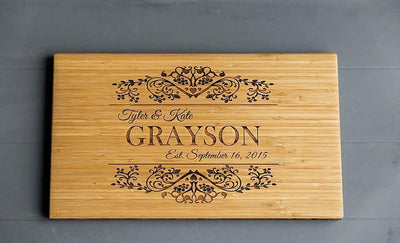 First Colony Mortgage Personalized Beautiful 11x17 Bamboo Boards