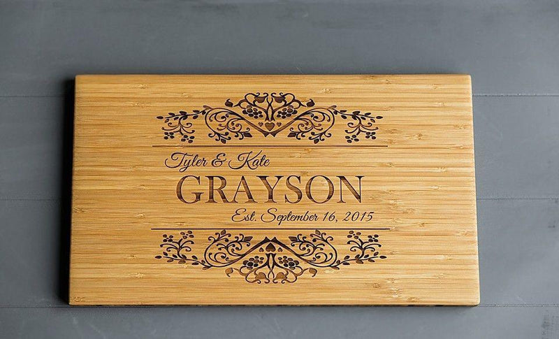 Corporate | Personalized Cutting Board 11x17 Bamboo