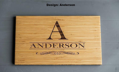 Business - Personalized 11x17 Bamboo Cutting Board