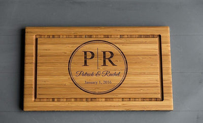 Personalized Cutting Board 11x17 Bamboo