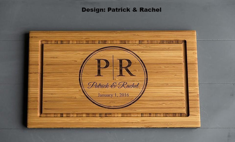 Business - Personalized 11x17 Bamboo Cutting Board