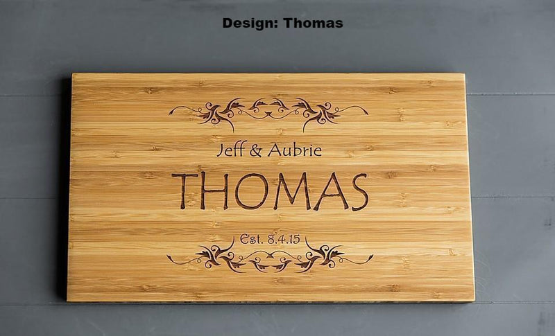 Corporate Gift Item 11x17 Bamboo Cutting Board