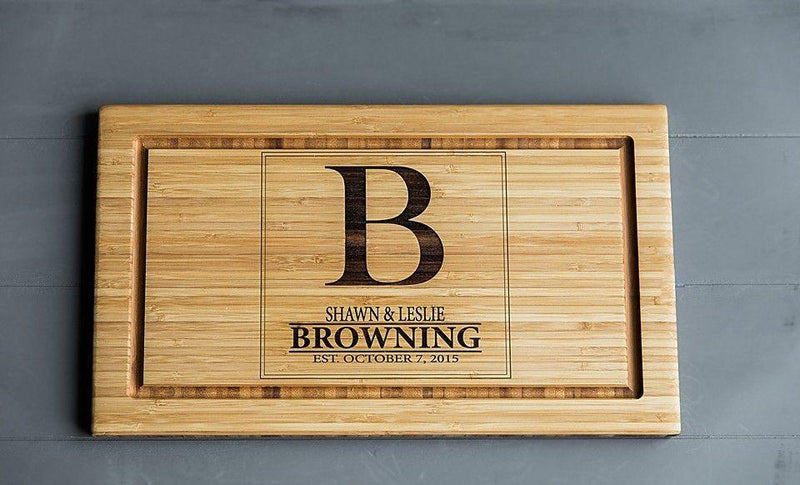 Corporate | Personalized Cutting Board 11x17 Bamboo