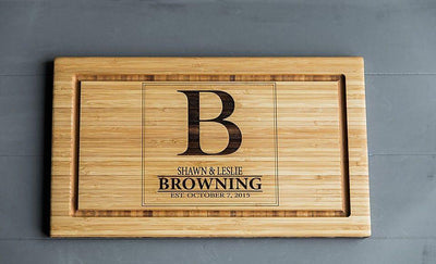 Triple Branded Flagship, Academy Mortgage and Select Title Personalized Beautiful Large Bamboo Boards