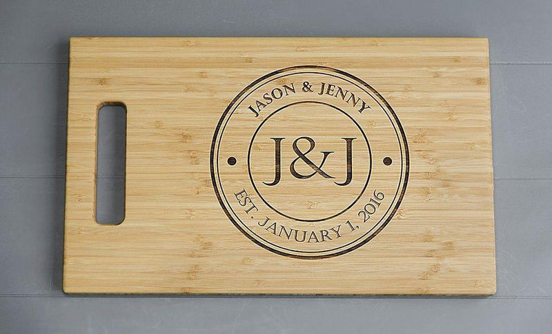 Personalized Cutting Board 11x17 Bamboo