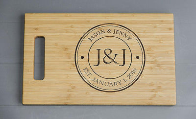 Academy Mortgage Personalized Cutting Board 11x17 Bamboo-FREE SHIP