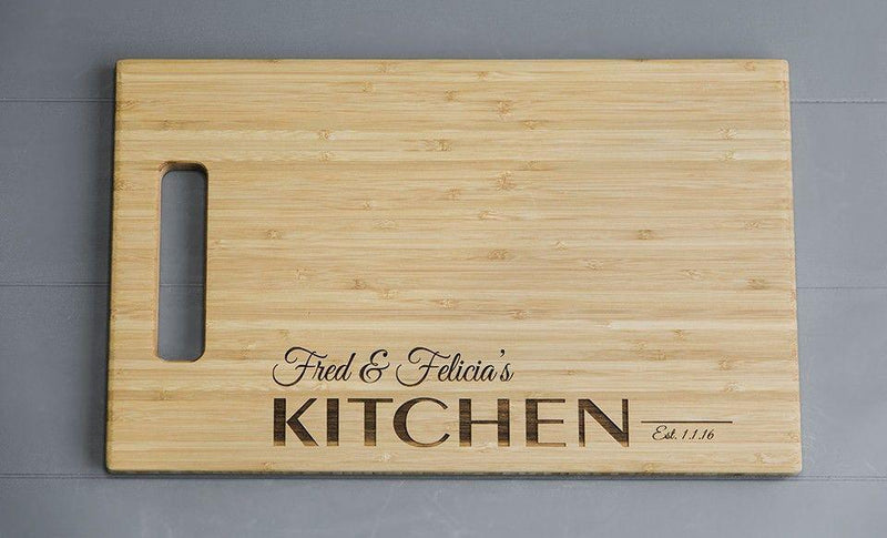 Pivot  - Personalized 11x17 Bamboo Boards