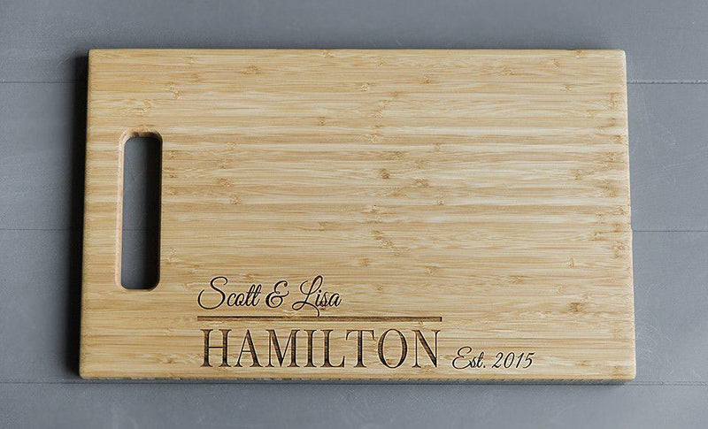 Academy Mortgage Personalized Cutting Board 11x17 Bamboo-FREE SHIP