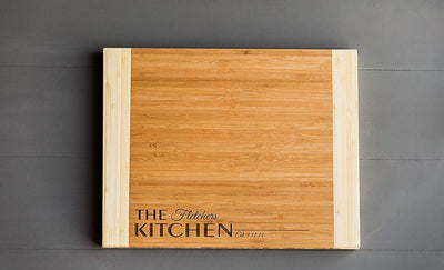 Academy Mortgage Personalized Cutting Board 11x14 Bamboo- FREE SHIP