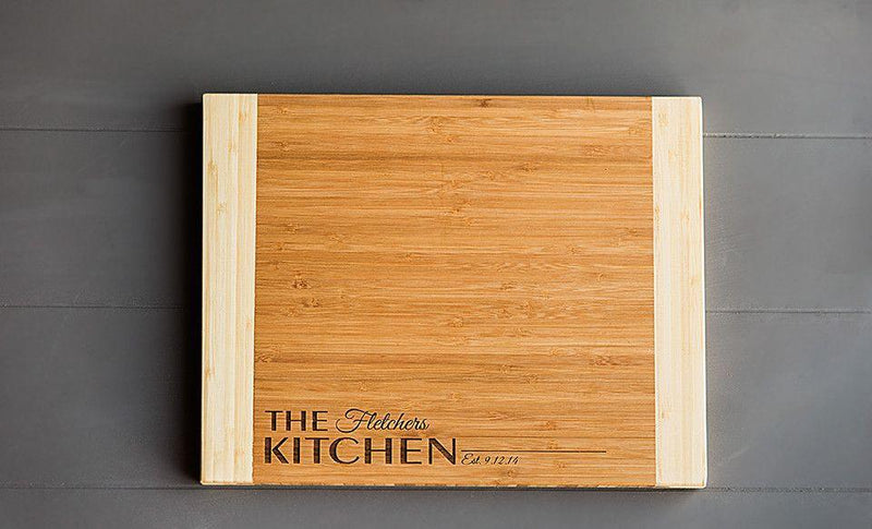Academy Mortgage Personalized Cutting Board 11x14 Bamboo- FREE SHIP